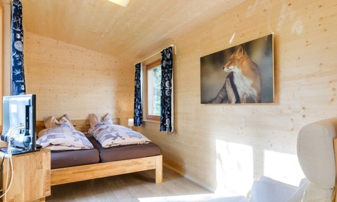 San Genesio Atesino Chalet De Esquí | Chalet en el borde del bosque: la terraza transmite la sensación de vivir en una casa del árbol