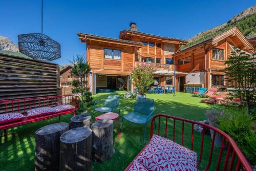 Monetier-les-Bains Chalet De Esquí | Chalet ORION Serre-chevalier piscine cinéma