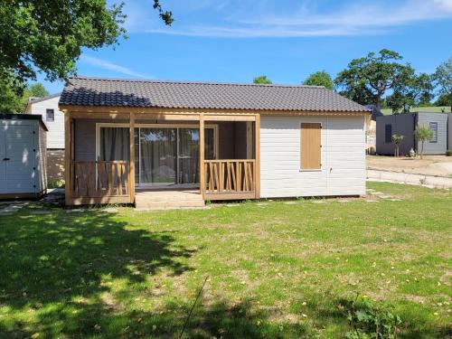 Arzal Chalet De Esquí | Chalet paisible avec piscine chauffée, proche golfe du Morbihan et plages - FR-1-783-2