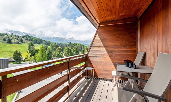 Castelrotto Chalet De Esquí | Chalet 'Panorama' con vistas a la montaña, terraza privada y Wi-Fi