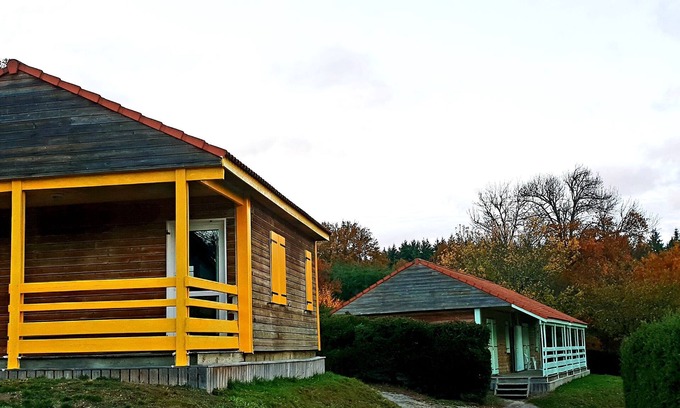 Blavignac Chalet De Esquí | Chalet, vista panoram, totalmente equipada, terraza privada, piscina cubierta ..
