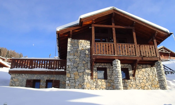Vallandry Chalet De Esquí | Verano / Invierno, Peisey-Vallandry Chalet, 8 personas, de domingo a domingo
