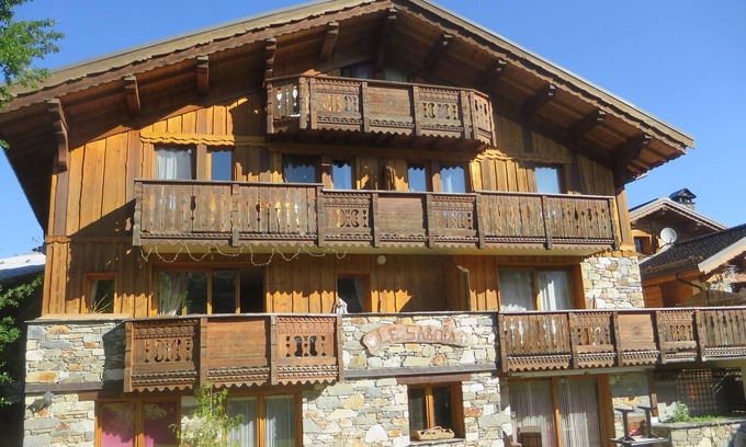 Montchavin Chalet De Esquí | Chalet Plein Sud 9 personas frente a las pistas