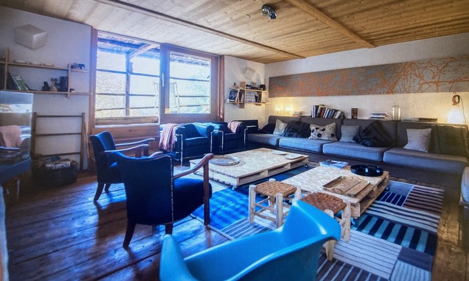Molines-en-Queyras Chalet De Esquí | Chalet Queyras, casa de madera renovada real, confort moderno y lujoso sauna Molines