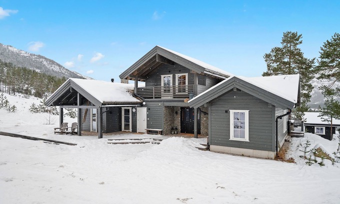 Kviteseid Chalet De Esquí | Chalet right on the ski slope (Ski In / Out)