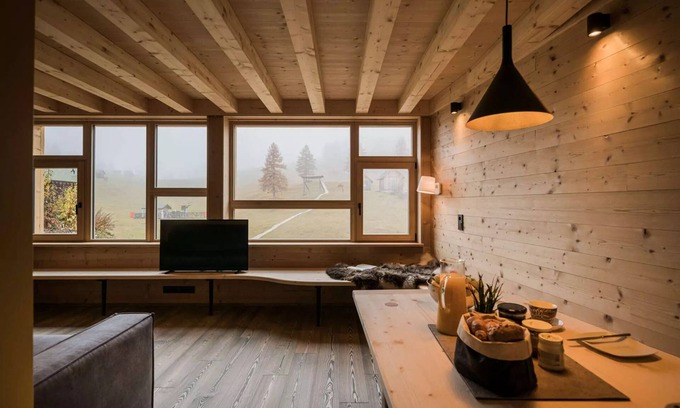 Sesto Chalet De Esquí | Chalet 'Rotwandwiesen 4' con vistas a la montaña, terraza privada y Wi-Fi