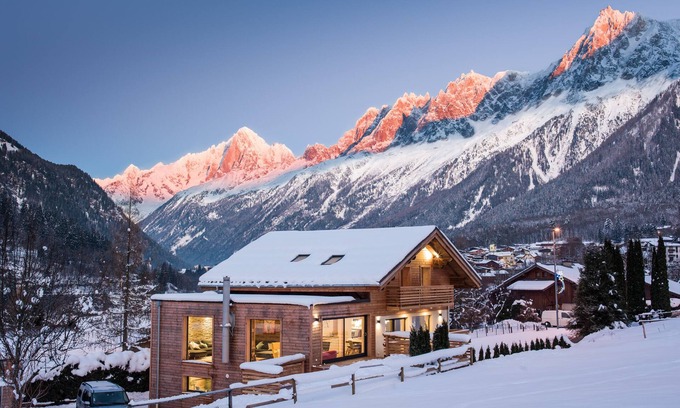 Les Houches Chalet De Esquí | Propiedad de lujo de 7 dormitorios en la pista (para 12-20)