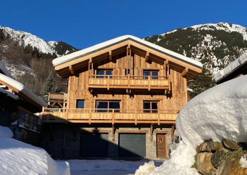 Champagny-en-Vanoise Chalet De Esquí | Chalet Saint Maurice - piscine privée & jacuzzi