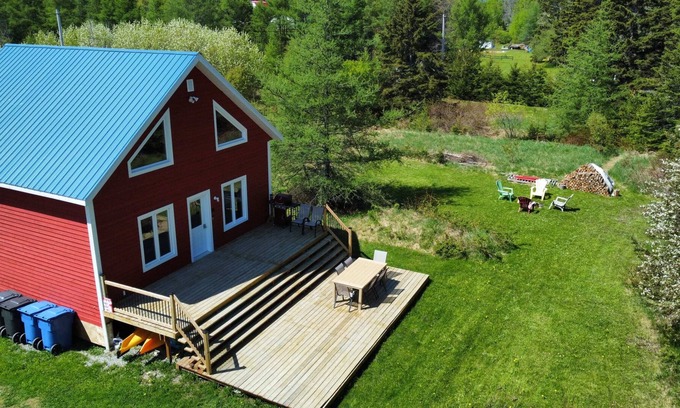 Gaspe Chalet De Esquí | Chalet Sans-Souci- GASPÉSIE- Bord de l'eau- Pêche