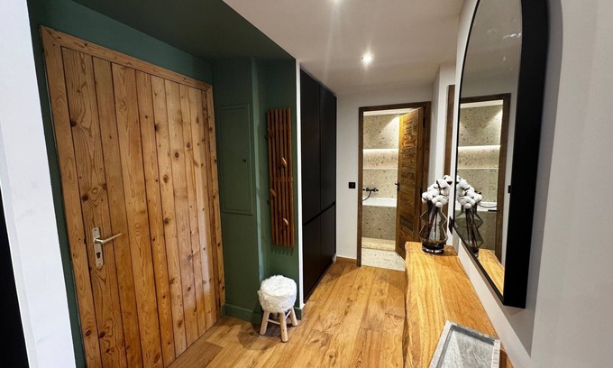 Demi-Quartier Apartamento | Chalet Sassy Evasion cocooning + Garden + BOX