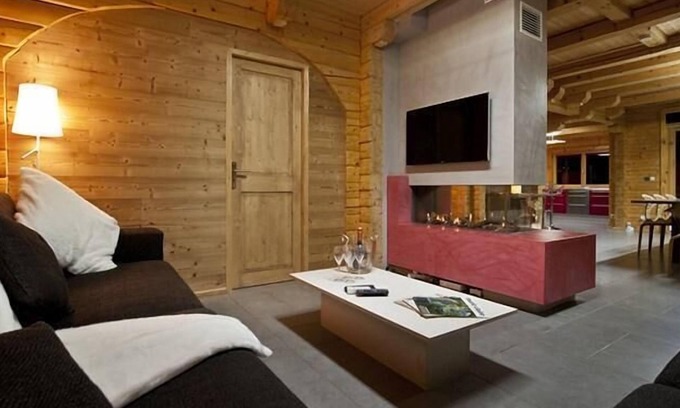 Plangagnant Chalet De Esquí | Chalet, sauna, terraza, chimenea o estufa a leña, parking, tv, local para esquís, 270m², La Plagne