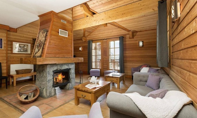 Bergers Chalet De Esquí | Chalet, terraza, chimenea o estufa a leña, parking, tv, 125-135m², Alpe d'Huez