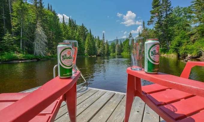 Lac-Superieur Casa | Chalet spa y sauna tremblant versant nord