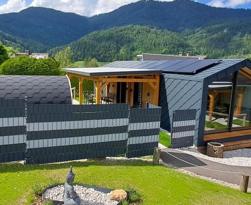 Spital am Semmering Chalet De Esquí | Chalet Stuhleckblick-Ferienhaus direkt an der Piste und mit eigener Sauna