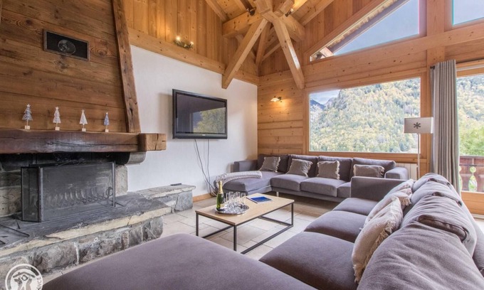 Morzine Chalet De Esquí | Precioso chalet en Morzine - vistas