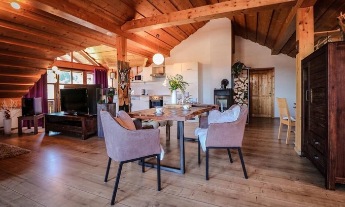 Arnetsried Apartamento | Chalet Suite Refugium - Loftwohnung im 2. Stock mit Panoramafenster