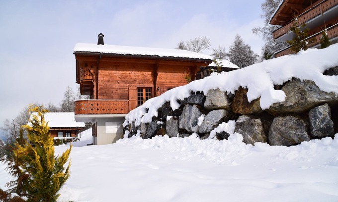 Les Mayens-de-Sion Chalet De Esquí | Chalet Trinitas, Veysonnaz / Les Agettes wifi y cabina de infrarrojos