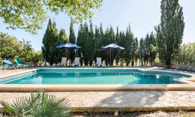 Selva Chalet De Esquí | Chalet 'Villa Ca'n Tabou' con vistas a la montaña, piscina privada y Wi-Fi