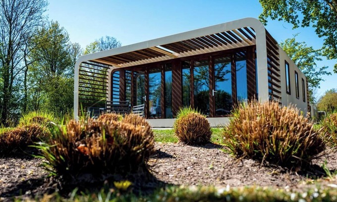 Hulshorst Casa | Chalet with 2 bedrooms, a bed box and a terrace