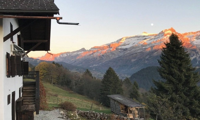 Vers L'Eglise Chalet De Esquí | CHALET CON VISTA CINEMATOGRÁFICA