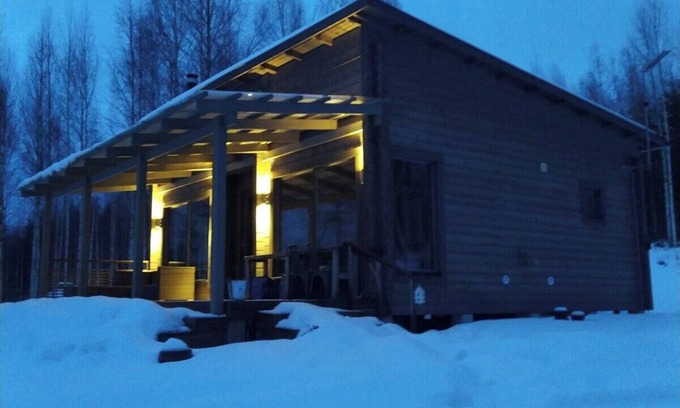Puumala Chalet De Esquí | Chalet with modern comfort directly on the lake with saunas and barbecue house.