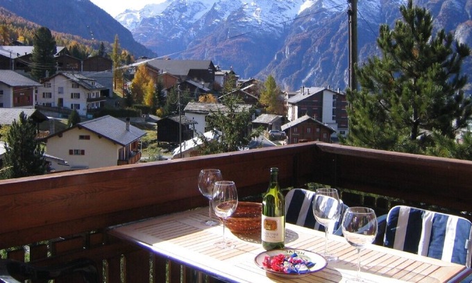 Graechen Chalet De Esquí | Chalet Visión frente al Cuerno Blanco