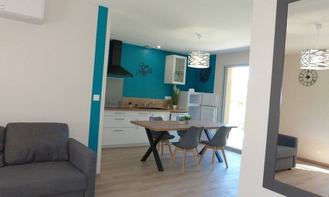 Saint-Pardoux Casa | Chaleureuse Maison Neuve, 67m², Cosy, 2chambres, 1km Plage du Lac, 200m Bourg