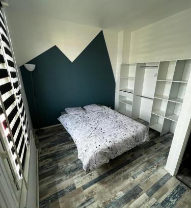 Oasis - Maroc Casa | Chambre avec espaces communs-proche du circuit des 24h
