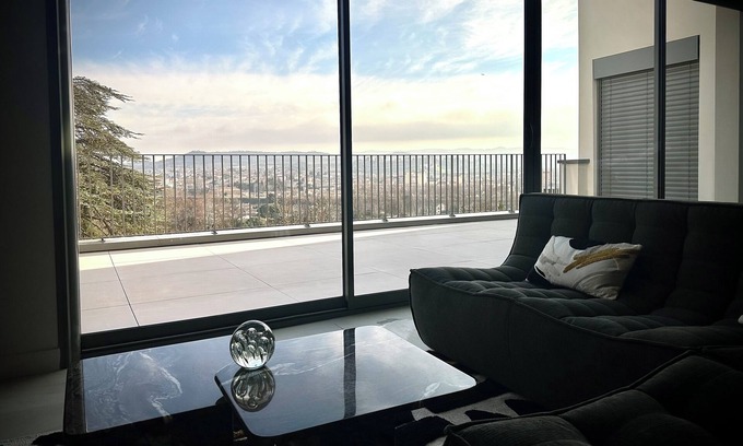 Carcassonne Casa | Chambre avec vue