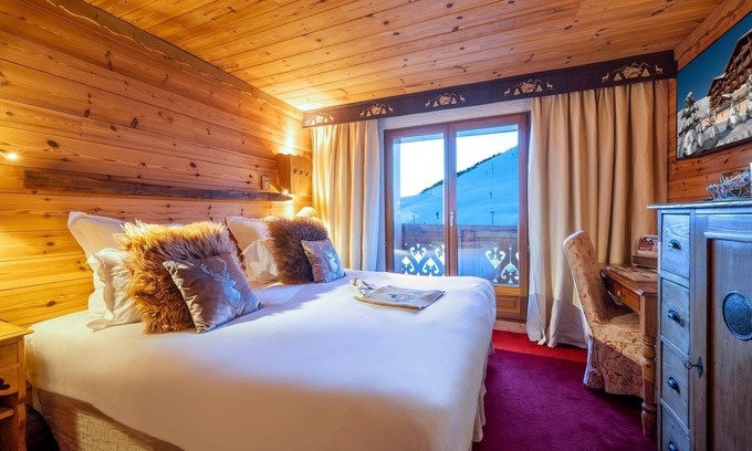 Huez Apartamento | Chambre communicante, balcon, ski aux pieds