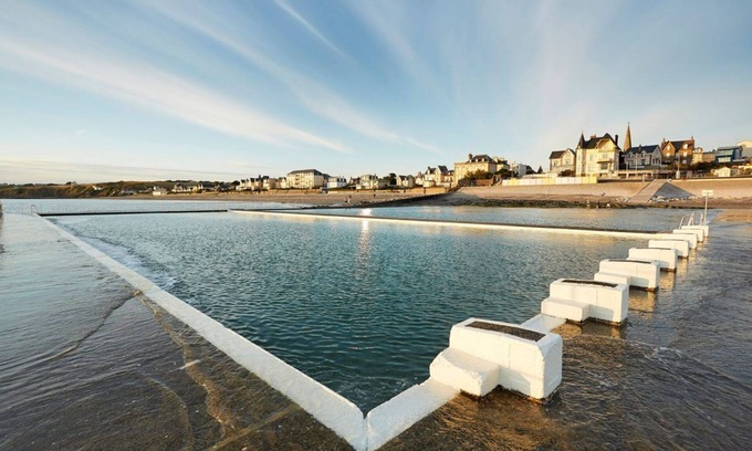 (le) Mesnil Hue Cama Y Desayuno | Chambre D'hôte Avec vue sur mer et Piscine Privée /Manche /Double Perspective