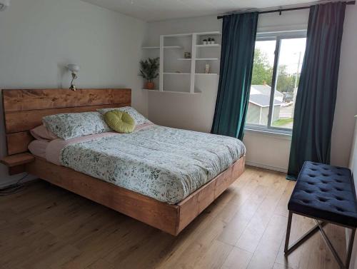 Pohenegamook Casa | Chambre de l'Ours-Muwin-Bear