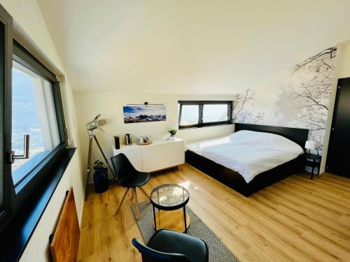 Granges Casa | Chambre double privative et indépendante