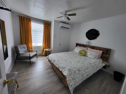 Pohenegamook Casa | Chambre du Castor-Qapit-Beaver
