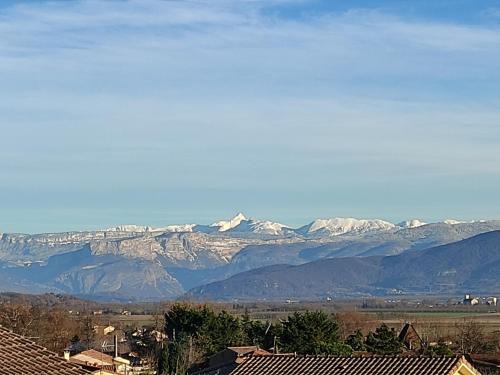 Genissieux Casa | Chambre Génissieux, vue sur Vercors