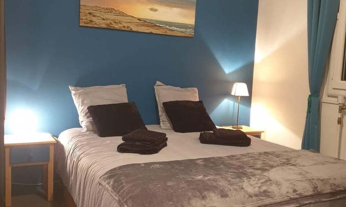 Agen Apartamento | Chambre Individuelle Dans Maison de Ville Récemment Rénovée