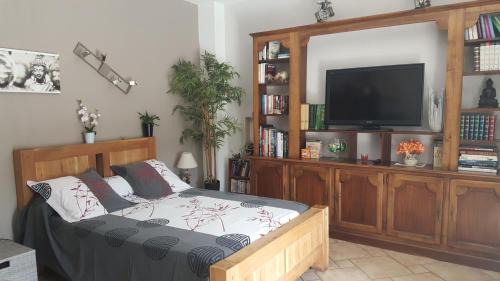 Vallon-Pont-d'Arc Casa | Chambre L'Orchidée