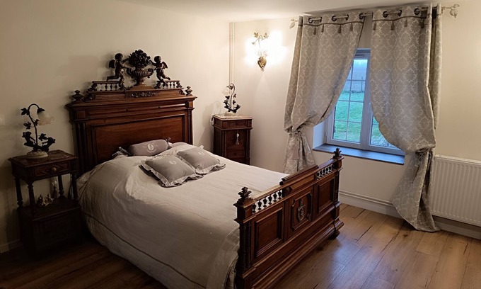 Jouarre Cama Y Desayuno | Chambre "les Anges" - Domaine la Boilière - Charme Campagne Chic
