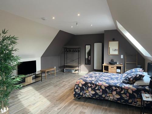 Halluin Casa | chambre Mont Fleuri