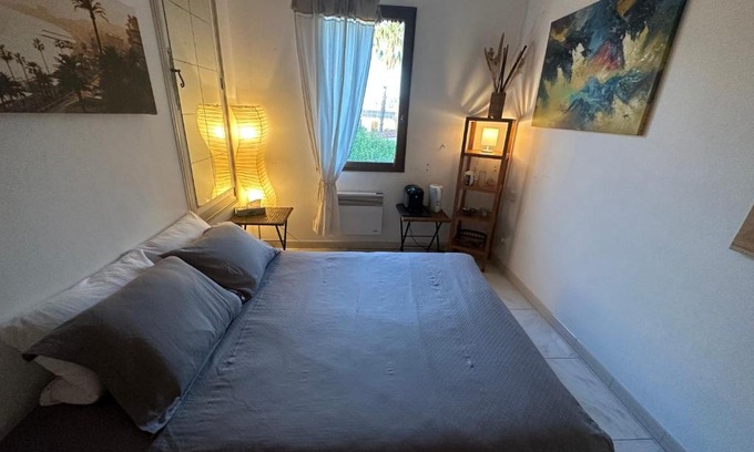 Le Cannet Casa | Chambre privé avec Sdb privative