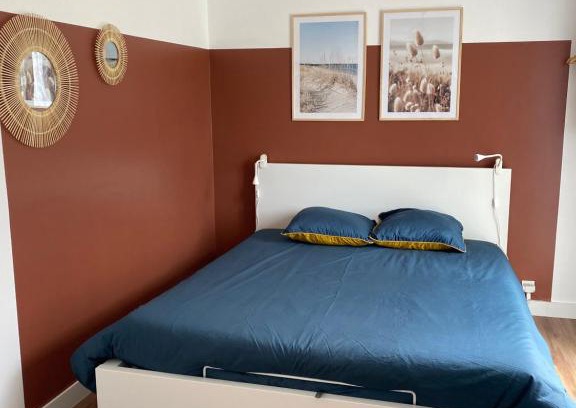 Lannilis Casa | Chambre/studio douillet en rez-de -jardin