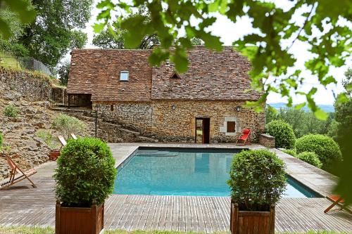 Beynac-et-Cazenac Cama Y Desayuno | Chambres d'hôtes avec Piscine la Rossillonie