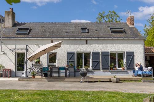 Bouzille Cama Y Desayuno | Chambres d'hôtes, table d'hôtes des Reinières proche La Loire à Vélo, 3 chambres 7 couchages