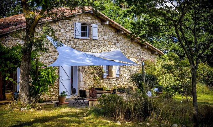 Touget Cama Y Desayuno | Chambres d'hôtes, Stella - Quiet former sheepfold with swimming pool and panoramic view