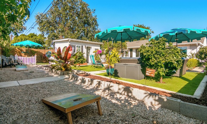 Ventura Casa | Channel House - Midtown: A/C, Sunroom, and Guest Cottage. Close to everything!