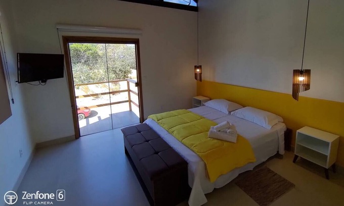 Sao Jorge Apartamento | Chapada dos Veadeiros-tronco do Ipê-suíte Amarelo