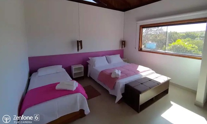 Sao Jorge Apartamento | Chapada dos Veadeiros-tronco do Ipê-suíte Rosa - 4 Pessoas