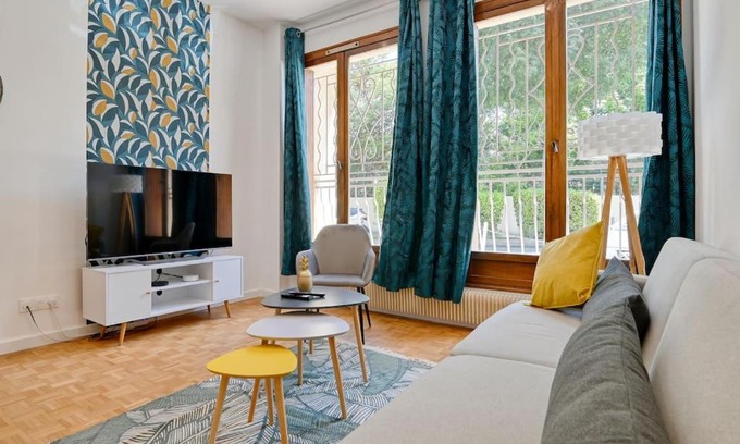Les Cinq Avenues Apartamento | CHAPE - Grand T5 à 6 min à pied du métro Cinq Avenue