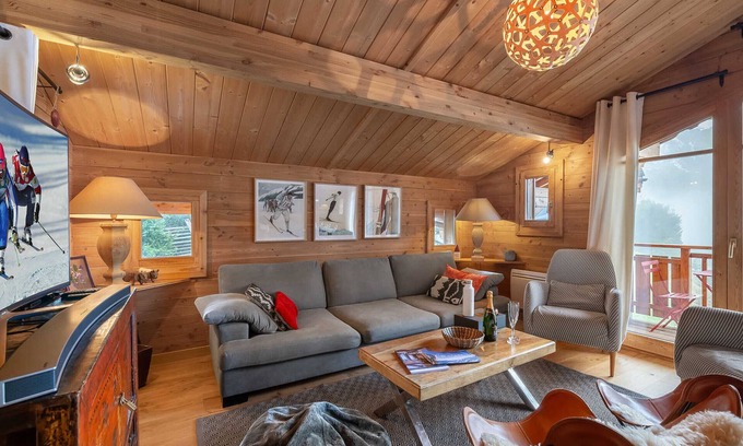 Saint-Marcel Apartamento | Chalet acogedor y familiar para 10 personas con servicios de lujo en Saint Marcel