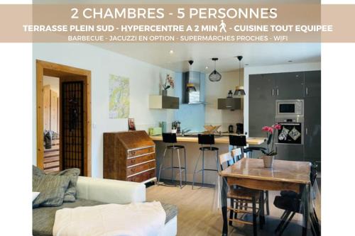 Pontarlier Apartamento | Charisma - 2 chambres Proche hypercentre